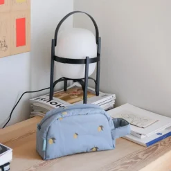 Molis&Co Necessaire de Viagem Colima 17x28cm | Organizador para Mala de Bebé | Estampado Limões