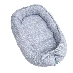 Molis&Co Ninho Bebé Blue Garden | Ninho Portátil para Recém-Nascido