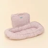 Molis&Co Ninho Bebé Dusty Rose | Ninho Portátil para Recém-Nascido