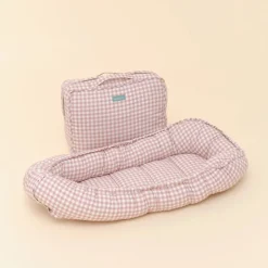 Molis&Co Ninho Bebé Dusty Rose | Ninho Portátil para Recém-Nascido