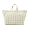 Molis&Co Saco Compras Reutilizável Mint Tea 41x35cm | Mala de Maternidade em Algodão Sustentável