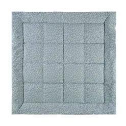 Molis&Co Tapete Bebé Blue Garden 120x120cm | Super Acolchoado e Portátil