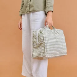 Molis&Co Tapete Bebé Mint Tea 120x120cm | Super Acolchoado e Portátil