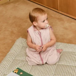 Molis&Co Tapete Bebé Mint Tea 120x120cm | Super Acolchoado e Portátil