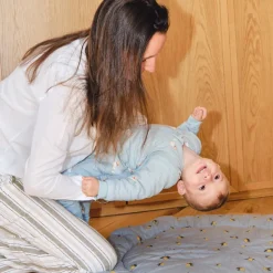 Molis&Co Tapete Brincar Redondo Bebé 100cm | Super Acolchoado e Portátil