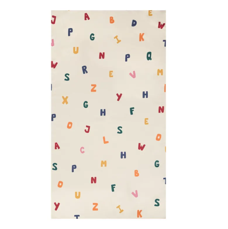Molis&Co Toalha Microfibra ABC 90x160cm | Anti Areia e Secagem Rápida