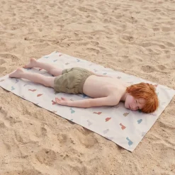 Molis&Co Toalha Microfibra Praia 90x160 Dinos | Anti Areia, Secagem Rápida