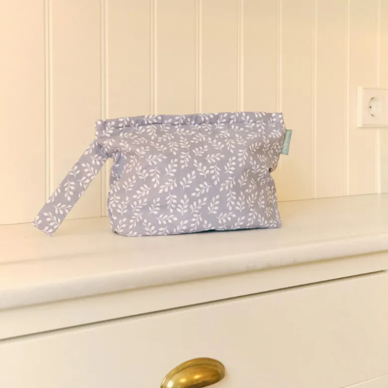 Molis&Co Travel Kit Necessaire Blue Garden | Organizador de Fraldas Impermeável