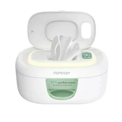 Momcozy Aquecedor de Toalhitas Bebé | Com Luz Noturna e Aquecimento Rápido