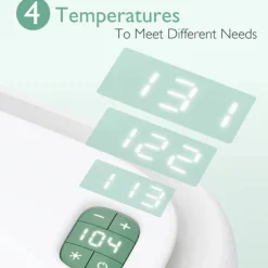 Momcozy Aquecedor de Toalhitas Bebé | Com Luz Noturna e Aquecimento Rápido
