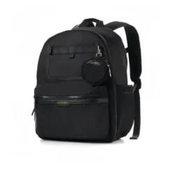 Momcozy Mochila Maternidade Preta 21L | 14 Compartimentos e Trocador Incluído