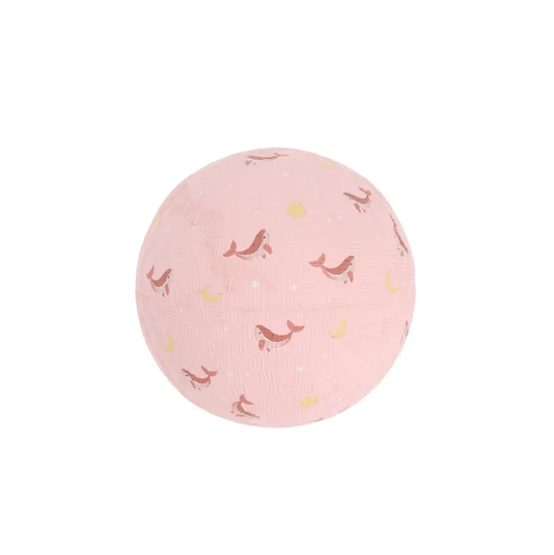 Monnëka Bola Pequena Whale Pink 13cm | Para brincar na praia, piscina ou jardim