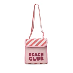 Monnëka Bolsa Térmica Stripes Bloom & Blush | Lancheira Infantil