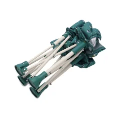 Monnëka Cadeira Dobrável Infantil Whale Teal +6M 15 kg | Bandeja Removível