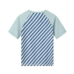 Monnëka Camiseta de Proteção Solar Blues & Beyond 2-3A | UPF50+ | Oeko-Tex
