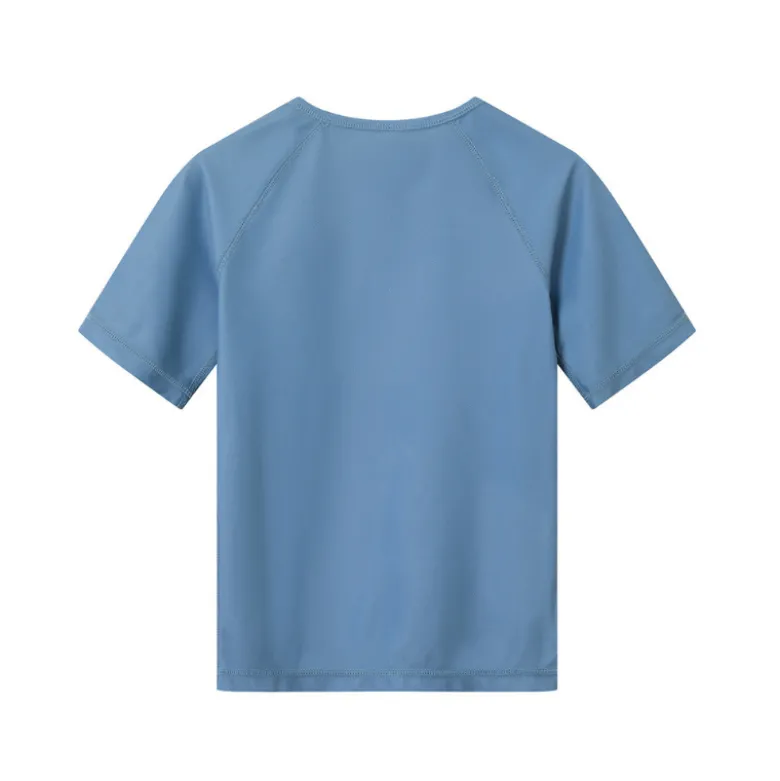 Monnëka Camiseta de Proteção Solar Hippos 4-5Anos | UPF50+ | Oeko-Tex