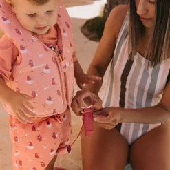 Monnëka Colete Flutuante Aprendizagem Camping 1-2 Anos | 11-15kg | Para os primeiros contactos com a água