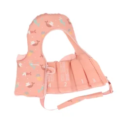 Monnëka Colete Flutuante Aprendizagem Mermaid Cats 1-2 Anos | 11-15kg | Para os primeiros contactos com a água