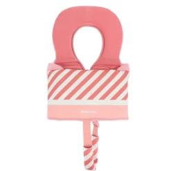 Monnëka Colete Flutuante Aprendizagem Stripes Bloom & Blush 1-2 Anos | 11-15kg | Para os primeiros contactos com a água