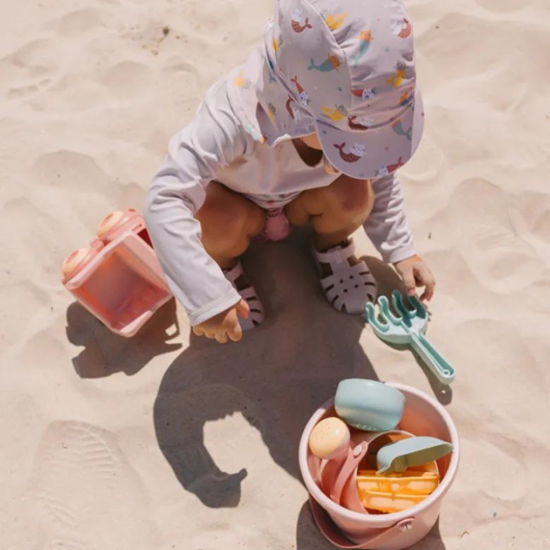 Monnëka Conjunto Brinquedos de Praia Mermaid Cats 9 Peças | +6 Meses