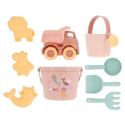 Monnëka Conjunto Brinquedos de Praia Mermaid Cats 9 Peças | +6 Meses