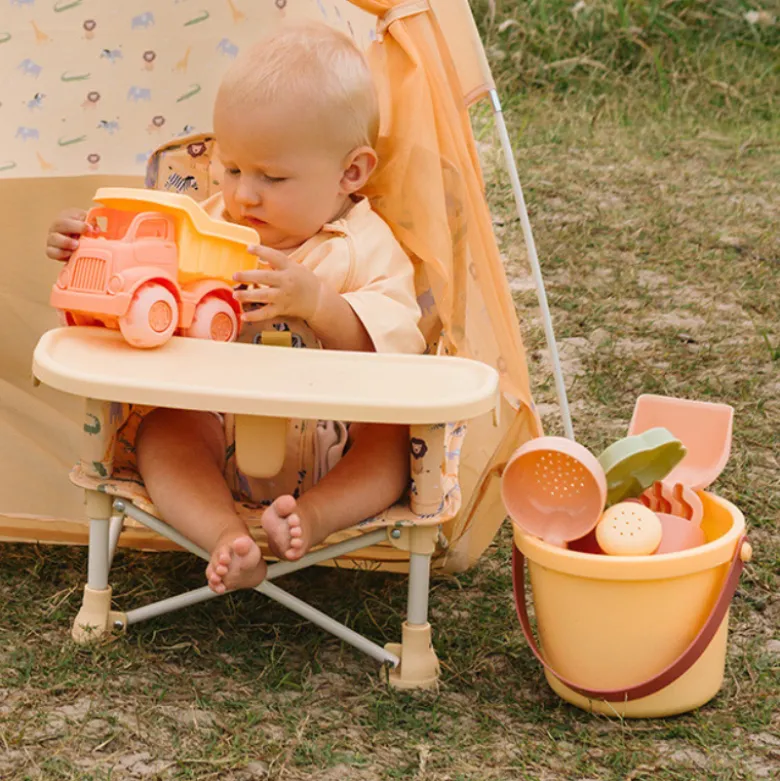 Monnëka Conjunto Brinquedos de Praia Whale Teal 9 Peças | +6 Meses