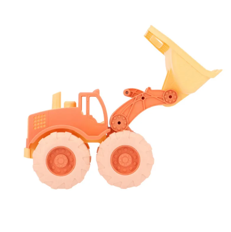 Monnëka Escavadora Laranja 27,5cm | Plástico Flexível Ecológico | +6 Meses