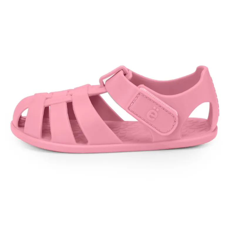 Monnëka Sandálias Infantis T20 Whale Pink Rosa | Barefoot | PVC Sem Ftalatos