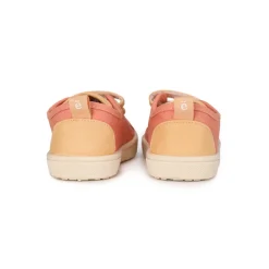 Monnëka Sapatilhas de Lona Infantil Tangerine T33 | Barefoot Drop Zero | Sola Antiderrapante