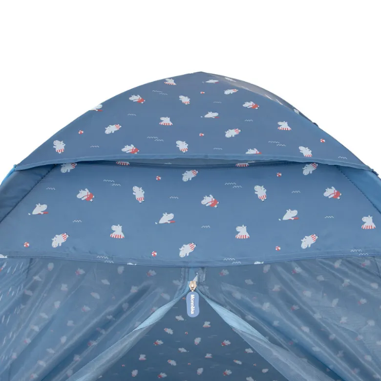 Monnëka Tenda Infantil Hippos | Proteção UPF50+ e Mosquiteiro | 120x120x110cm