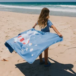 Monnëka Toalha de Praia Hippos | Microfibra 160x90cm | Secagem Rápida