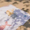 Monnëka Toalha de Praia Mermaid Cats | Microfibra 160x90cm | Secagem Rápida