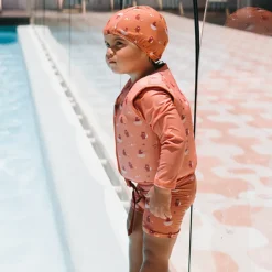 Monnëka Touca de Natação Infantil Camping L 6-8Anos | UV50+