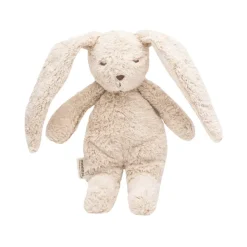 Moonie Peluche Sensorial Coelho Pequeno Bege 22cm | Algodão Orgânico Bebé 0m+