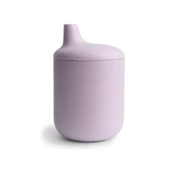 Mushie Copo Didático Silicone Lilás +6M