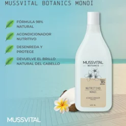 Mussvital Botanics Condicionador Monoï 400ml