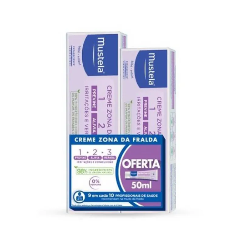 Mustela Bebé Creme Zona Fralda Oferta 50ml