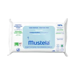 Mustela Bebé Toalhetes de Limpeza Sem Perfume x 60
