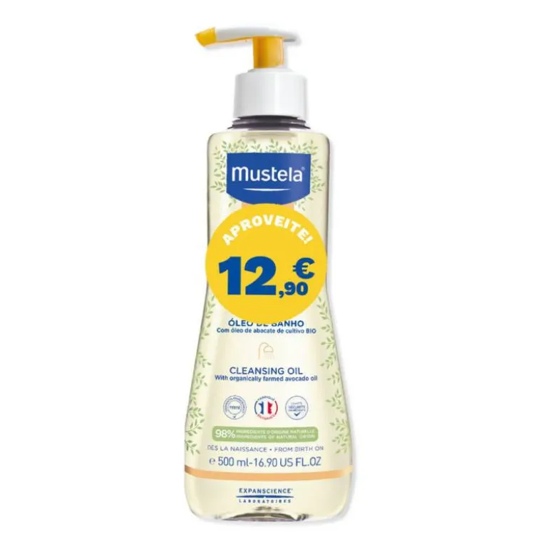 Mustela Óleo de Banho 500ml Preço Especial