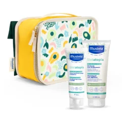 Mustela Necessaire Stelatopia Gel Lavante 200ml + Rosto 40ml