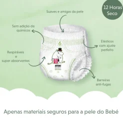 Muumi Baby Fralda Cueca T6 12-20Kg x36