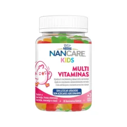 Nancare KIDS Multivitaminas 30 Gomas | Sem Açúcar para Crianças +3 Anos