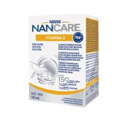 NANCARE Vitamina D Gotas 10ml | Suplemento para Bebés | Desenvolvimento Ósseo e Imunidade