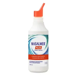 Nasalmer Plus Spray Nasal 135ml | Descongestionante Intenso para Toda a Família +3Anos