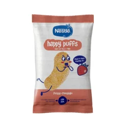 Nestlé Happy Puffs Morango +12M 28g
