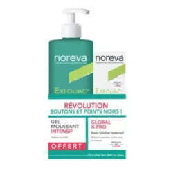 Noreva Exfoliac Global XPro Creme 30ml + Oferta Gel 400ml | Pele Acne