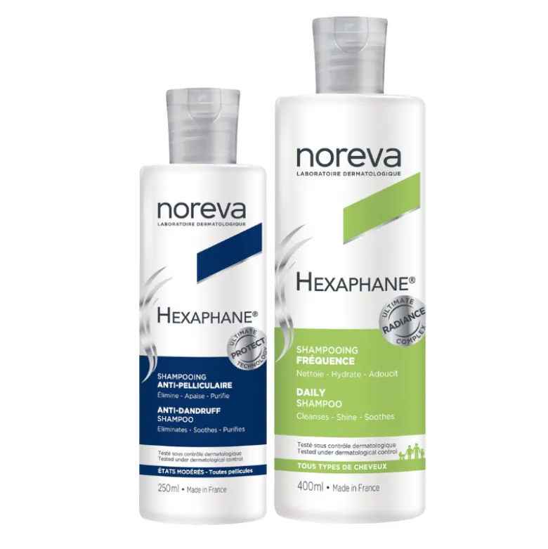 Noreva Hexaphane Champô Anti-Caspa 250ml Oferta Champô Frequência 400ml