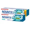 Novafix Pack Pro3 Frescura Creme Adesivo Prótese Dentária 70g + 50g Grátis