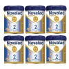 Novalac Pack x6 Premium+ 2 Leite 6-12M 800g