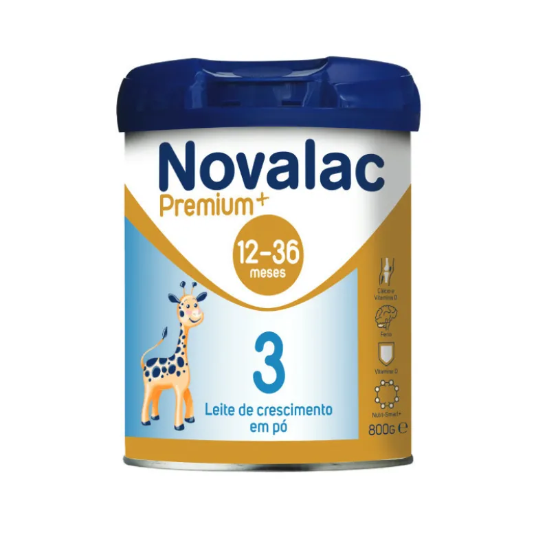 Novalac Premium+ 3 Leite 12-36M 800g